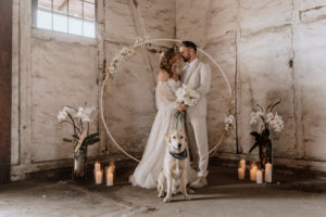 Hochzeit mit Hund